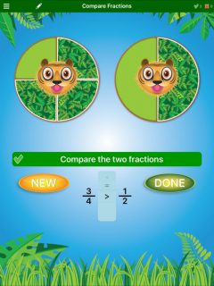 Read KinderTown's review of Jungle Fractions.
