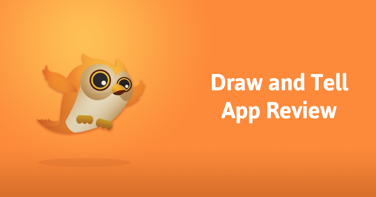 Draw and Tell App Review KinderTown