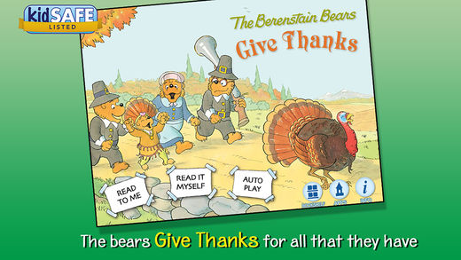 Read KinderTown's review of The Berenstain Bears Give Thanks.