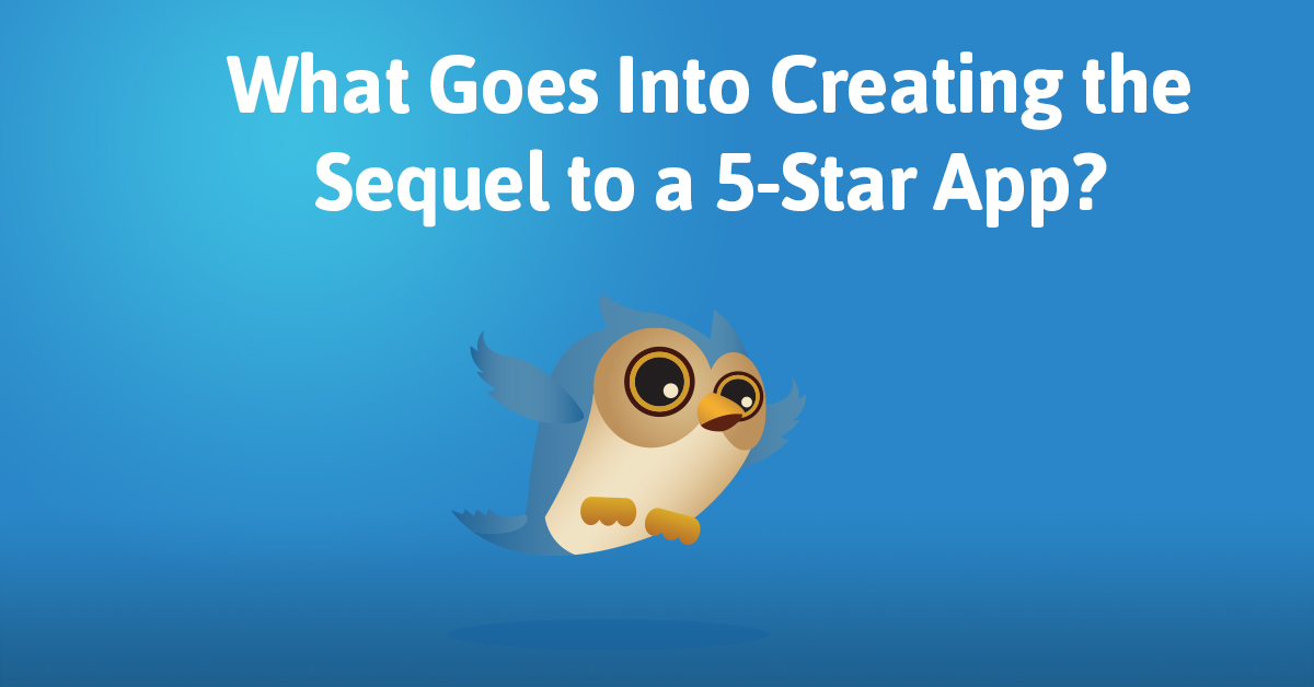 Learn how the creators of Reading Raven created a sequel to their popular educational app.