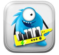 Jelly Band uses monsters who appear in color and a black and white stage as the musical playground for kids. Read KinderTown's review.