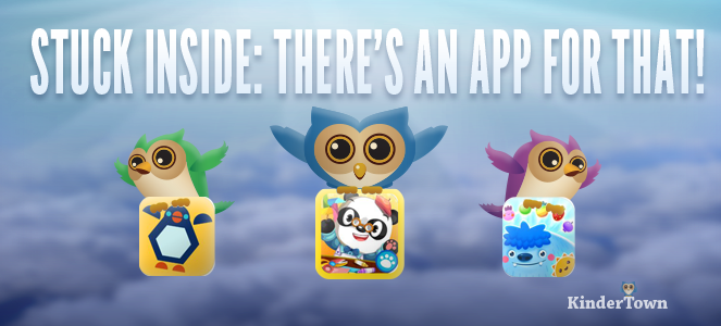 Snowy, Rainy, Cold... Stuck Inside? Try these apps for those kinds of days.