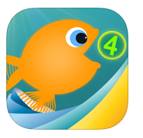 Hungry Fish helps your child learn how to build quantities. Read KinderTown's review.