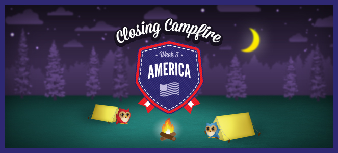 Thank you for participating in America! Download your certificate and post your accomplishments to social media with the hashtag #KTAmerica