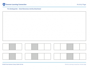 Print out a copy of this activity page for your younger camper.