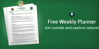 Download the weekly planner for The Great Outdoors.