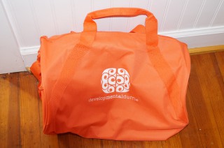Developmental Duffle is a great way to engage your preschooler at home with play while developing learning skills.