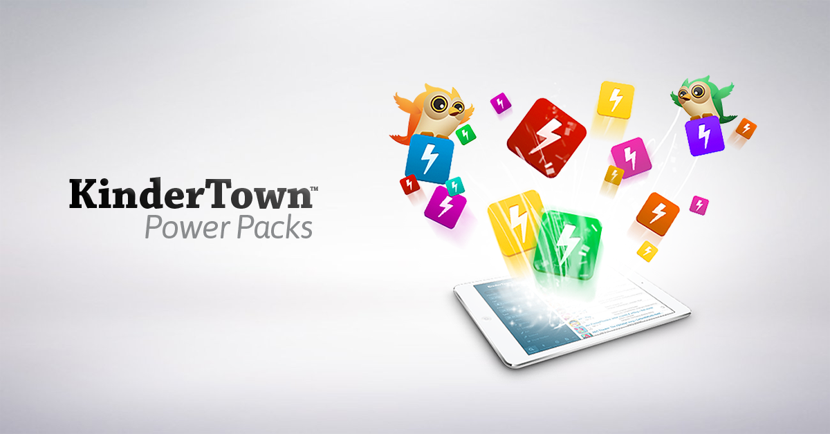 KinderTown is launching a brand new product called Power Packs.