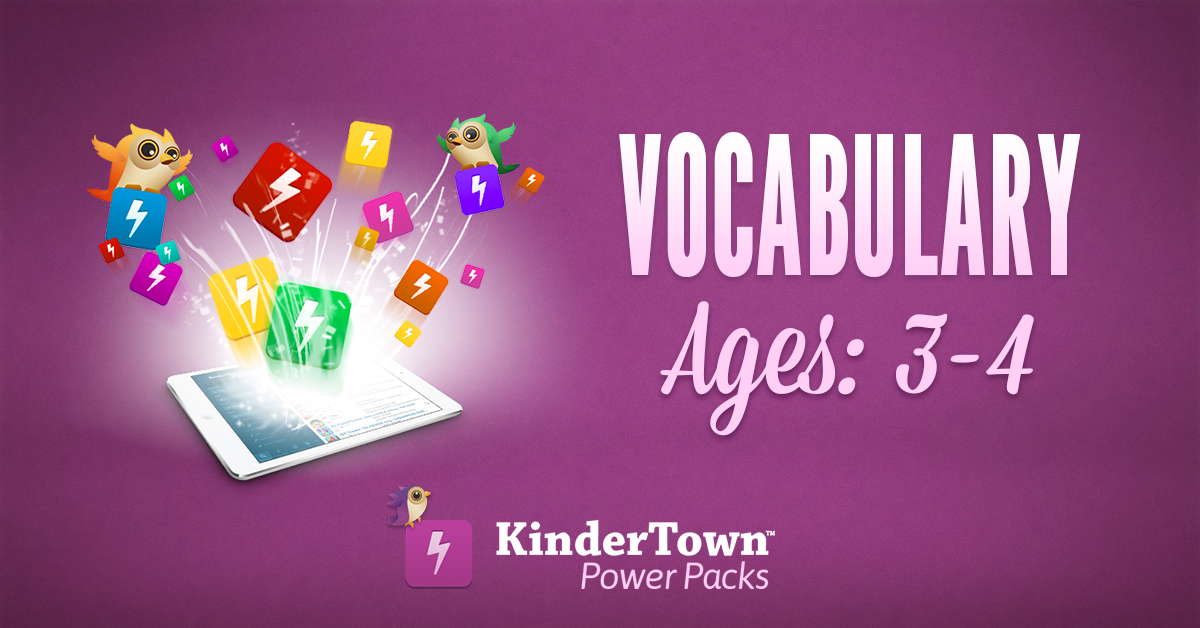In this Power Pack you will find activities and app recommendations that support your child’s rapidly increasing vocabulary.